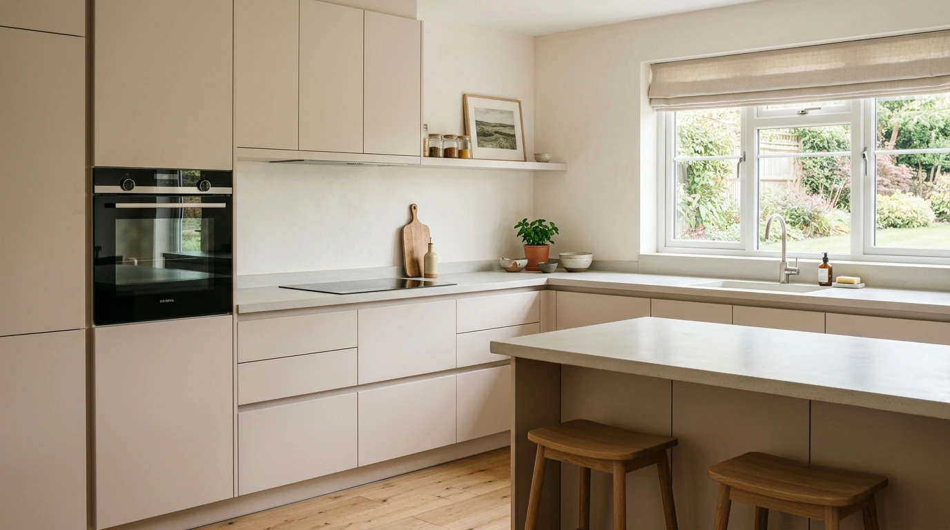 A gentle, no-fuss routine for keeping matt kitchen doors looking their best - what to use, what to avoid, and when